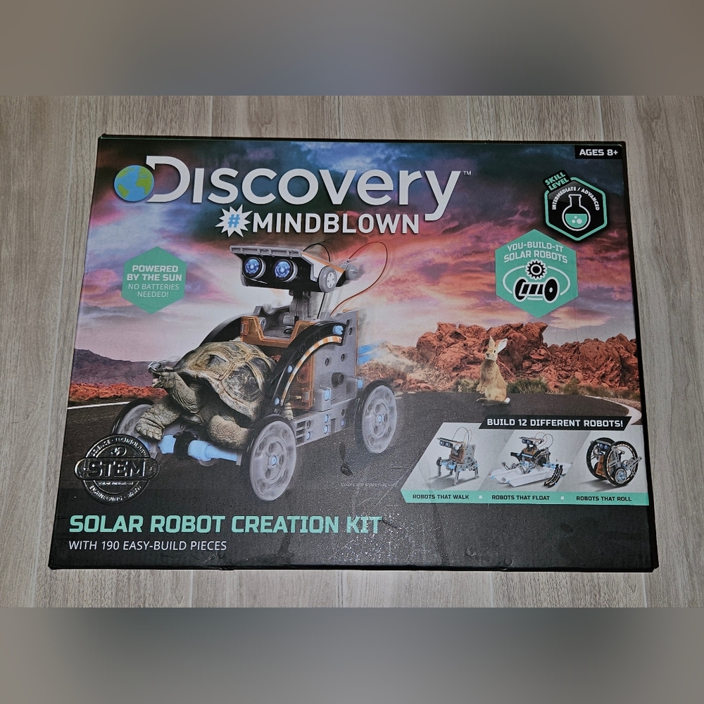 Discovery Solar Robot Creation Kit - Brand New